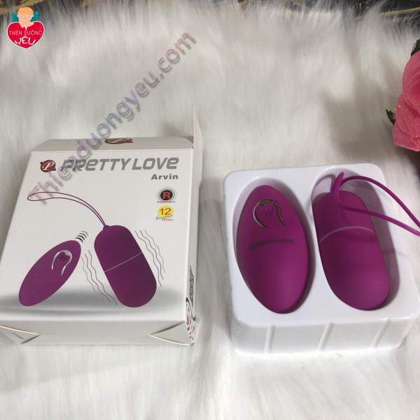 TRỨNG RUNG PRETTYLOVE ARVIN KHÔNG DÂY 12 CHẾ ĐỘ SIÊU KÍCH THÍCH Rung Cực Mạnh 